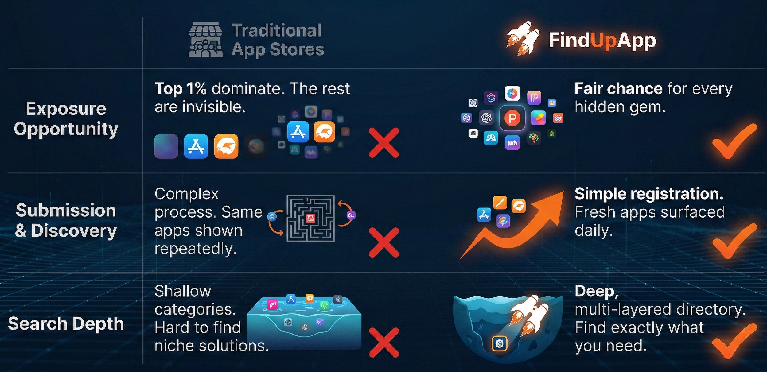 FindUp App Benefits